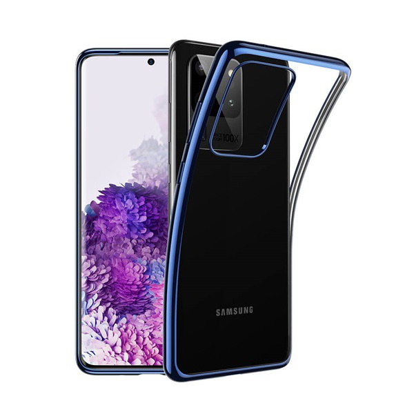 ESR ESSENTIAL CROWN szilikon telefonvédő (közepesen ütésálló) KÉK [Samsung Galaxy S20 Ultra 5G (SM-G988B)]