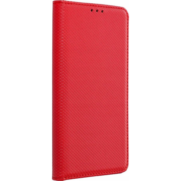 ZONE Smart Magnet oldalra nyitható tok Xiaomi Redmi Note 13 Pro 5G / Poco X6 5G piros