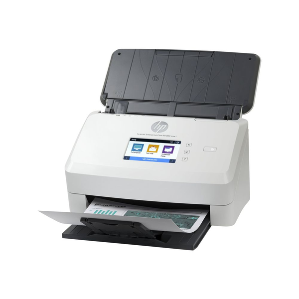 HP Scanjet Enterprise Flow N7000 Скенер с ръчно подавани странци 600 x 600 DPI A4 Бяла