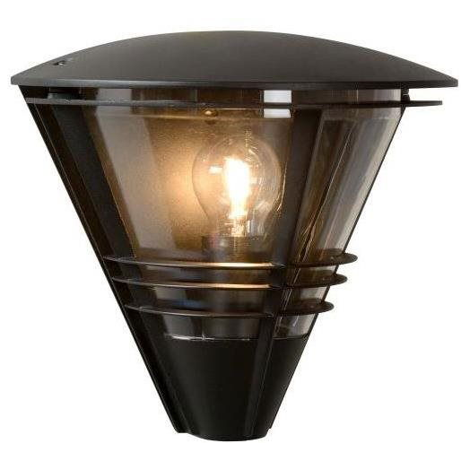 Lucide 11812/01/30 - LIVIA kültéri fali lámpa 1xE27/60W/230V IP44, fekete (75743)