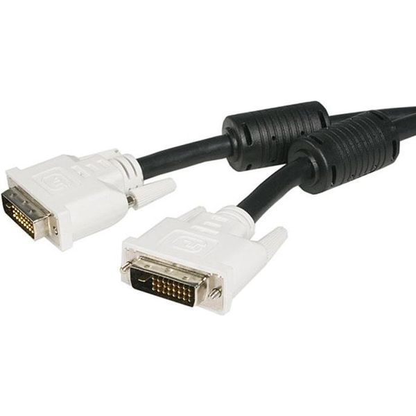 StarTech.com DVIDDMM1M DVI kabel Zwart