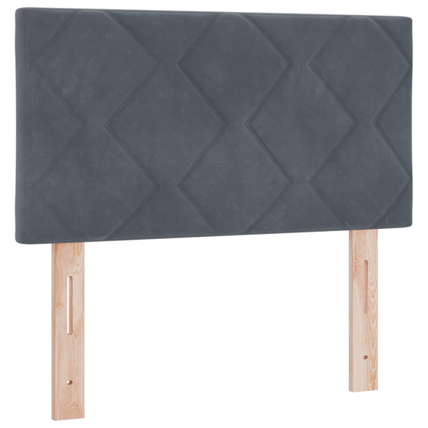 Boxspring Ágy Matrac Esernyő Szürke 80x200 cm Puhább