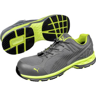 Puma Fuse Motion 2.0 Low предпазни обувки, Mesh, Grey/Green, 40 EU