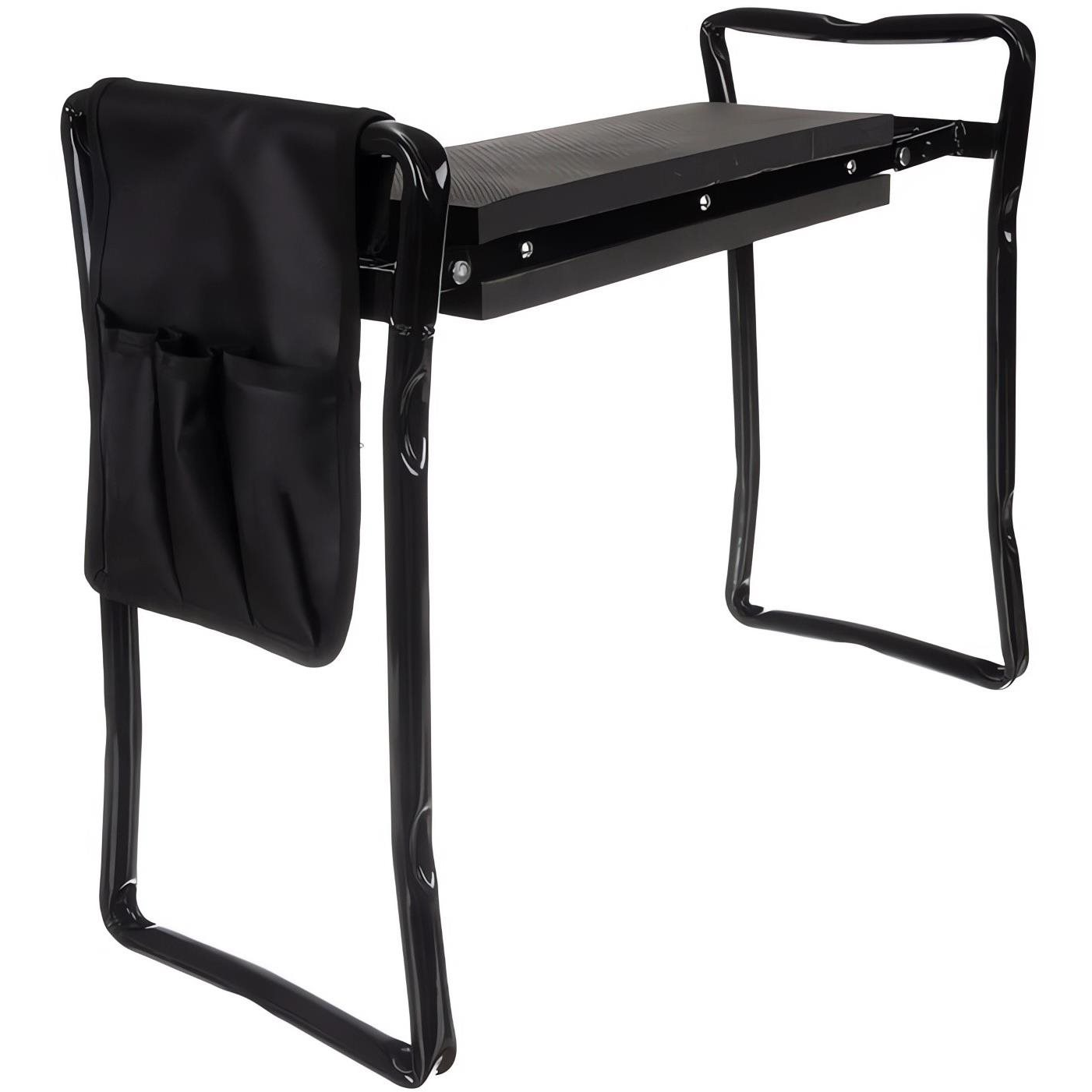 Gardlov 23731 Multifunctional garden kneeler 60 × 50 × 27 cm, black (00023731)