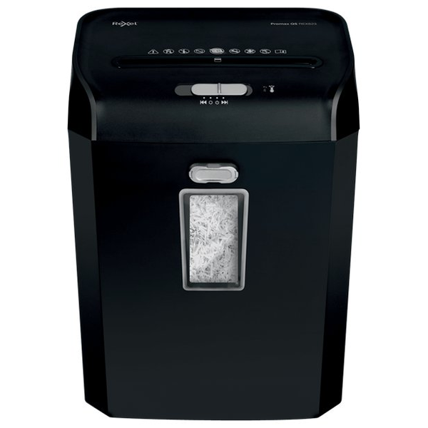 Rexel QS REX823 papiervernietiger Kruisversnippering 60 dB 22 cm Zwart