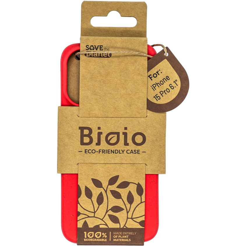 Forever Bioio Apple iPhone 15 Pro piros tok (GSM173376)