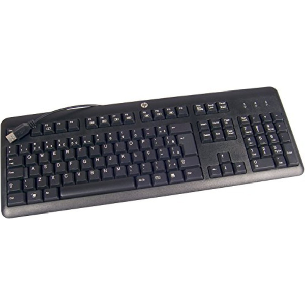 HP 672647-111 tastiera Universale USB Svizzere Nero