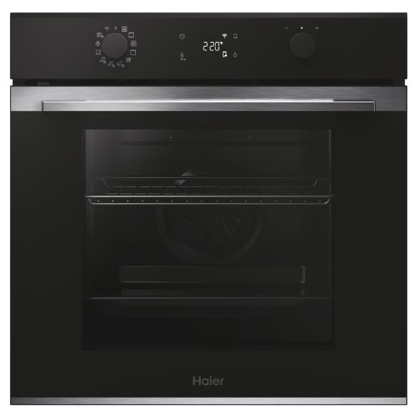 Haier I-Direct Series 2 H6 ID25B3LHTX 78 L Sort, Rustfrit stål