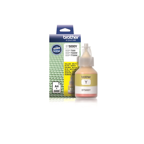Brother BT5000Y cartuccia d'inchiostro Originale Resa extra elevata (super) Giallo