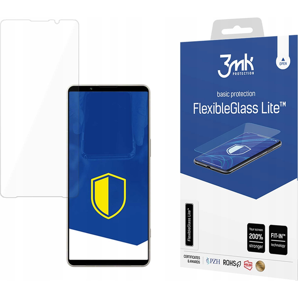 Nepraskajúce hybridné sklo na Sony Xperia 1 VI 3mk FlexibleGlass Lite