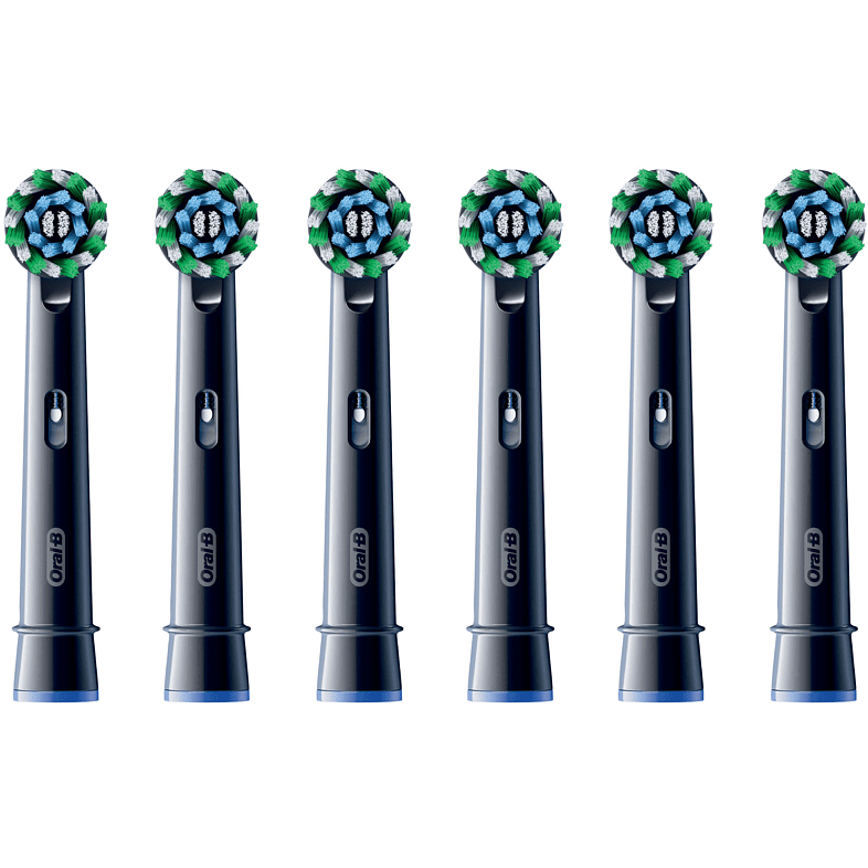 Oral-B ProCrossAction CleanMaximizer Elektromos fogkefe Pótfej - Fekete (6db) (860229)