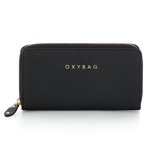 Oxybag Leather Mony L Pénztárca - Fekete (9-64722)