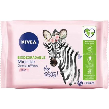 NIVEA arctisztító kendő Micellás minden bőrtipusra 25db (9005800340180)
