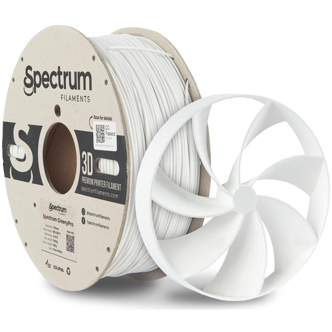 Spectrum GreenyPro 1,75 mm, Pure White, 1 kg (80900)