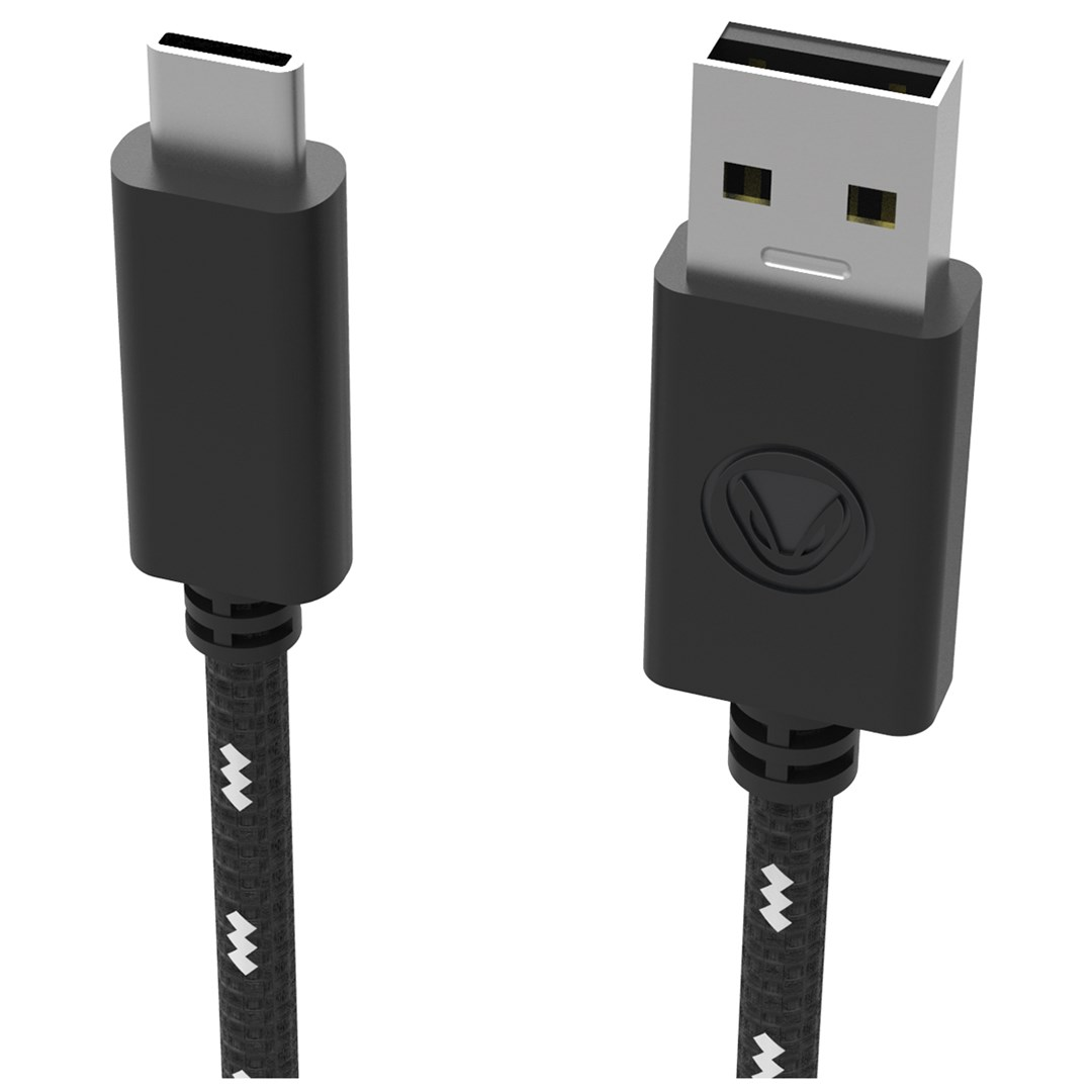 Snakebyte SB916113 USB-A / USB-C kábel 5m - Fekete/Fehér (PS5) (SB916113)