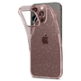 Гръб Spigen Liquid Crystal Glitter за iPhone 14 Pro, Розов с блясък