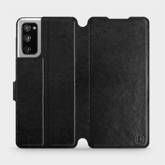 Flip case for Samsung Galaxy S20 FE in Black&Gray with grey interior (5903516465873)
