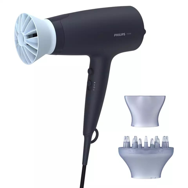 Philips 3000 series BHD360/20 hårtørrer 2100 W Marineblå