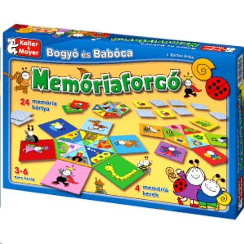 Keller & Mayer Bogyó és Babóca Memóriaforgó társasjáték (713014) (713014)