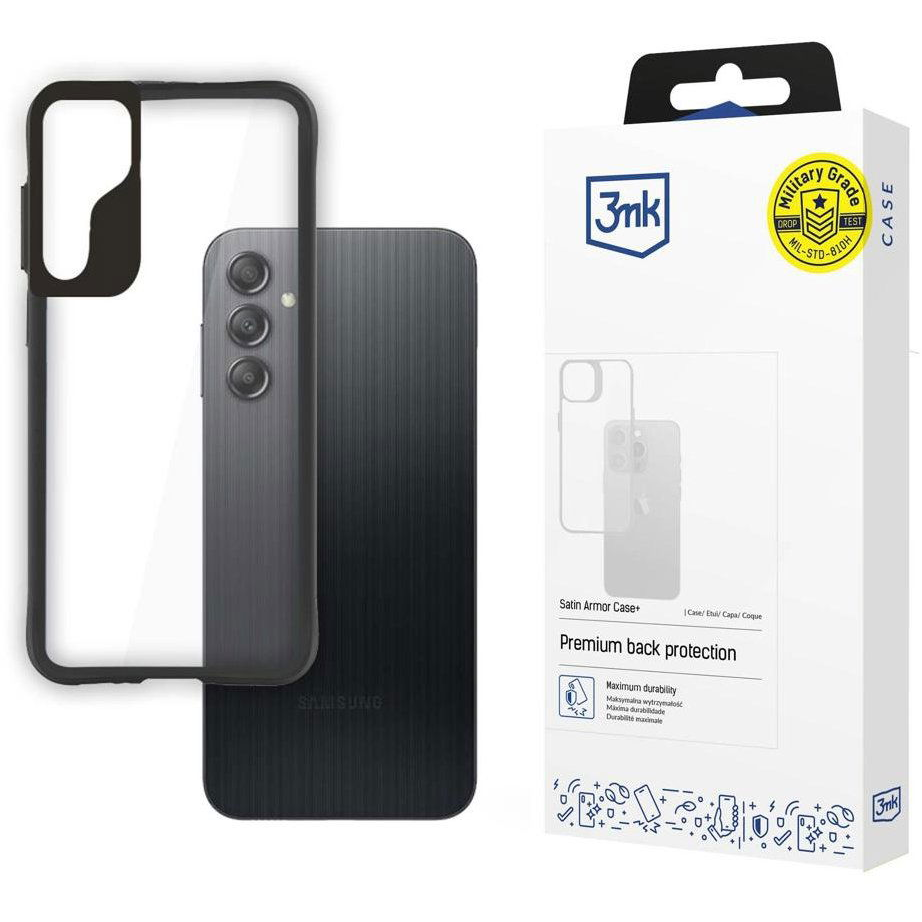 3MK Satin Armor Case+ Samsung Galaxy A14 4G/ 5G (SM-A145 / A146) tok (5903108496988)