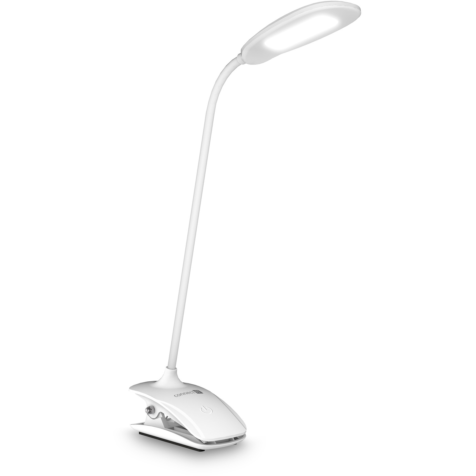 CONNECT IT CLIP klipsszel, LED, fehér (CLI-7020-WH)