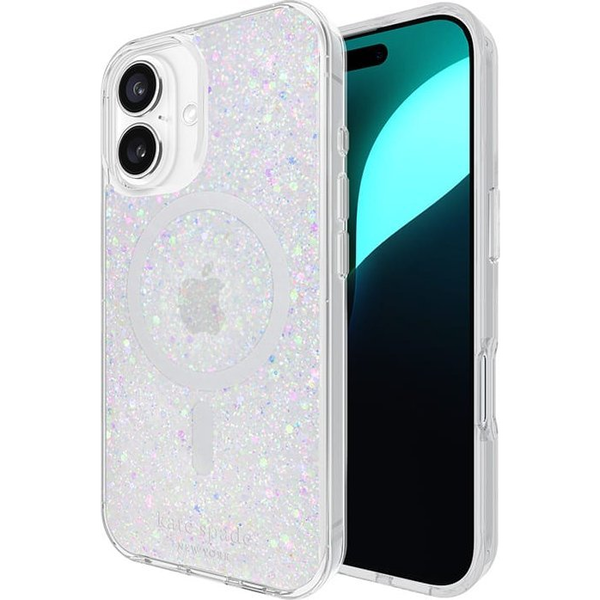 Kate Spade New York Kate Spade New York Protective MagSafe - Etui iPhone 16 (Chunky Glitter)