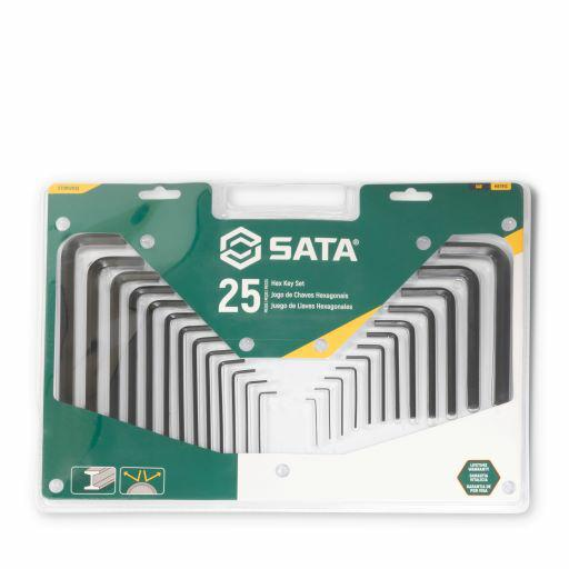 SATA SET OF Allen keys 25 pcs. SACHET