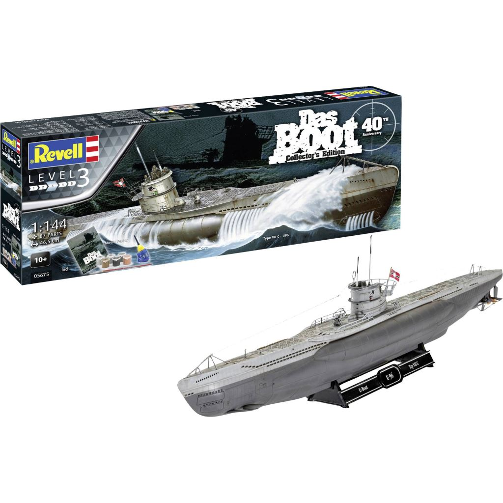 Revell DAS BOOT 40th Y. Gift Set makett alkatrész vagy tartozék (RE05675)