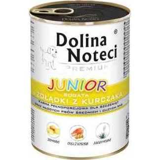  Dolina Noteci Dolina Noteci Premium Żołądki z Kurczaka Junior 400 g