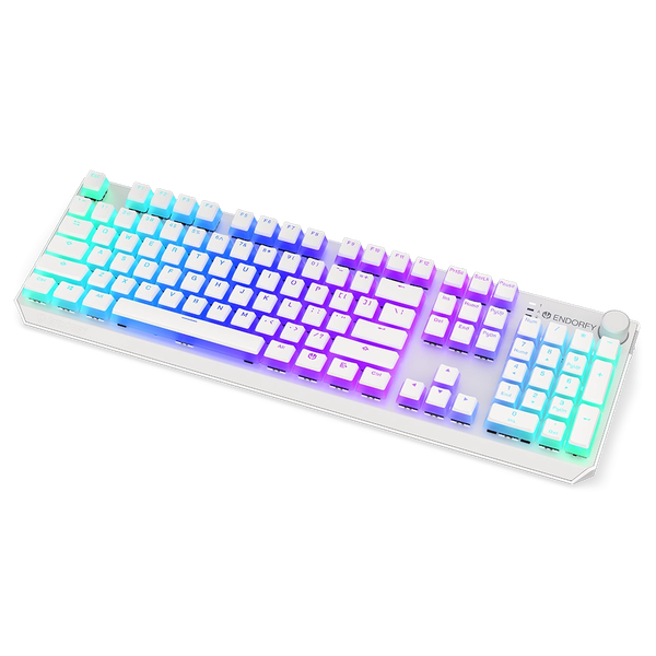 Klávesnice ENDORFY Thock Pudding Onyx White Kailh Box Red
