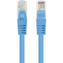 Lanberg PCU6-20CC F/UTP Cat6 RJ45 Patch kábel 0.25m - Kék 10-es csomag