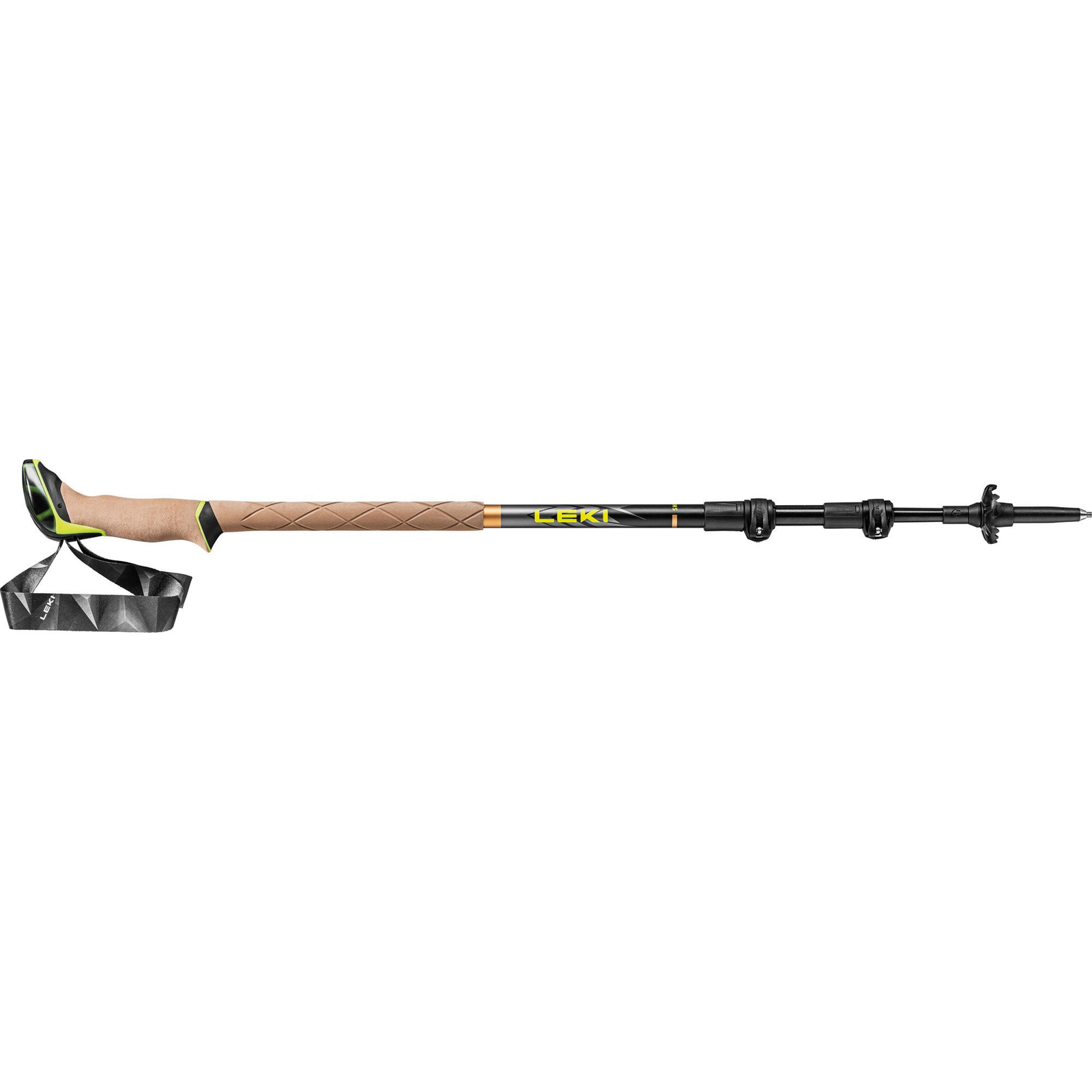 Leki Sherpa dark anthracite-copper-neonyellow 110 - 145 cm (4028173262649)