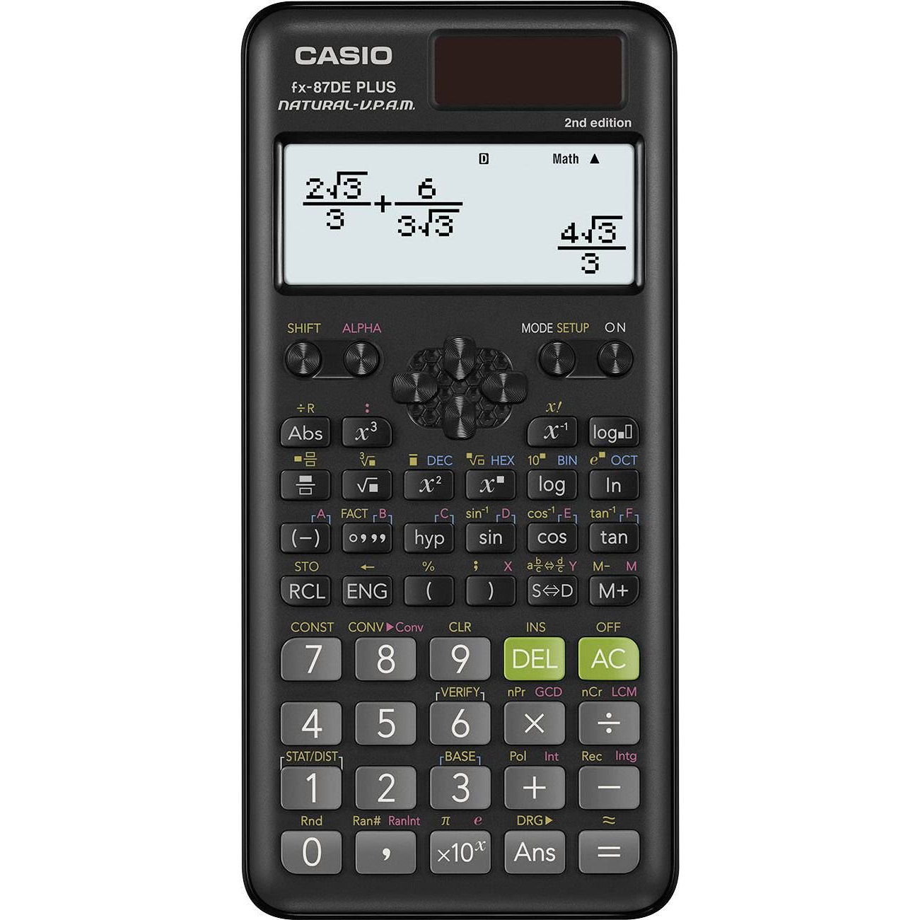 Casio FX-87DE Plus 2 tudományos számológép (FX-87DEPLUS-2)