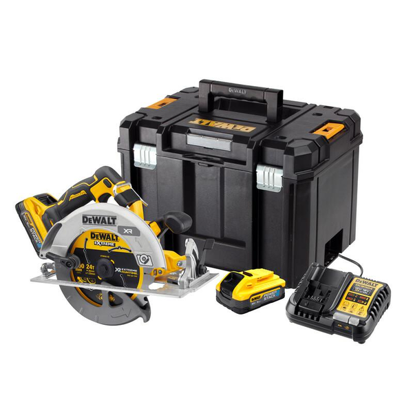 DEWALT PILA KOTOUČ. 18V FLEXVOLT ADVANTAGE 190mm TSTAK DCS573NT