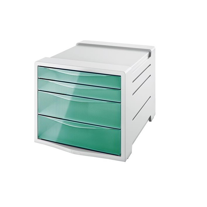 Esselte Colour' Ice Irattároló - Áttetsző zöld (626285)