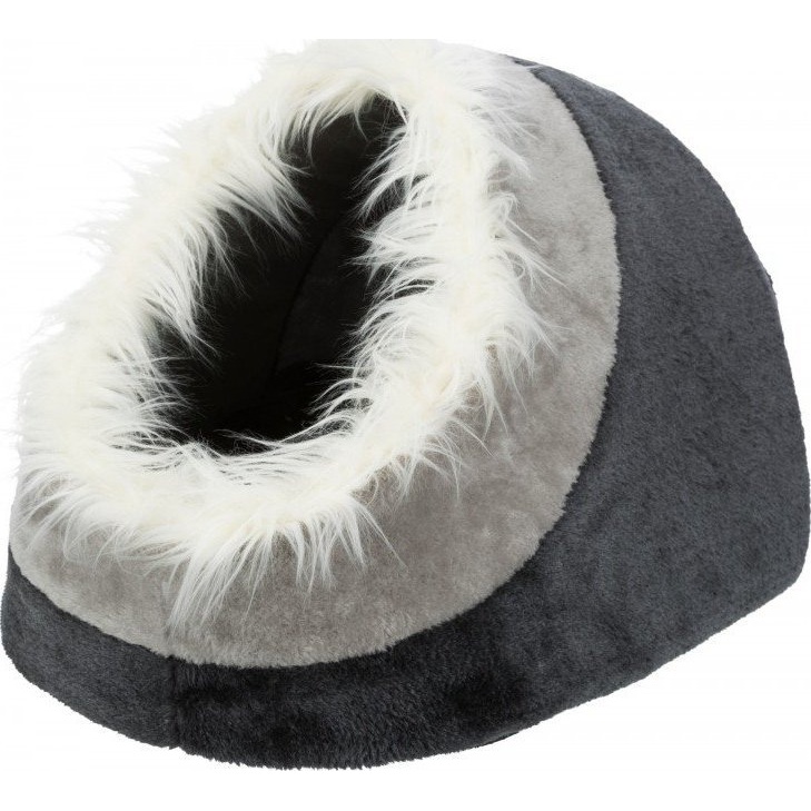 Trixie 109740 Minou kisállat fekhely cuki barlang 35 x 26 x 41 cm - Szürke (TX-36304)