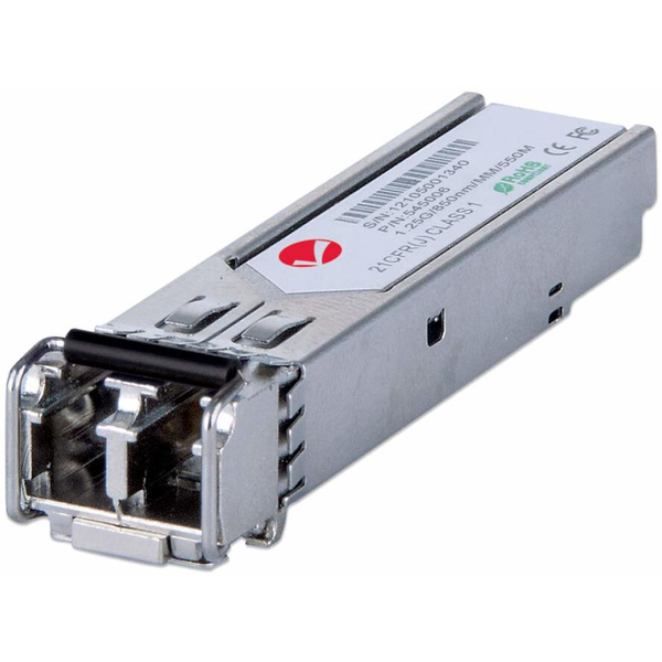Intellinet 545006 modul til netværksmodtager Fiberoptisk 1000 Mbit/s SFP 850 nm