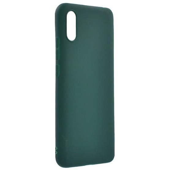 Gigapack Xiaomi Redmi 9A (Redmi 9 AT) szilikon tok matt sötétzöld (GP-100583) (GP-100583)