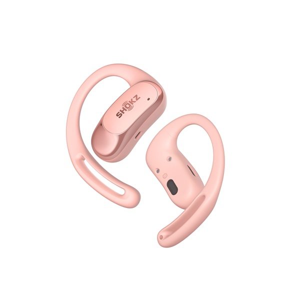 Shokz OpenFit Air. True Wireless Bluetooth rószaszín sport fülhallgató (T511-ST-PK)