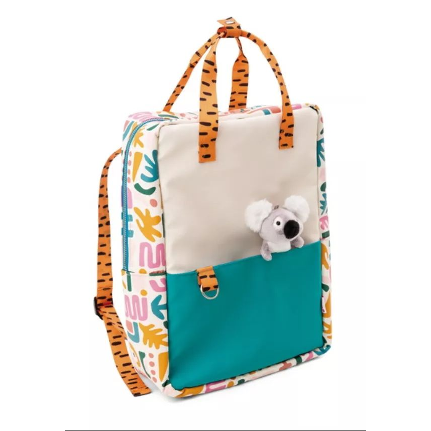 Nici Hátizsák mini koala plüssfigurával - Mintás 34 cm (61732)