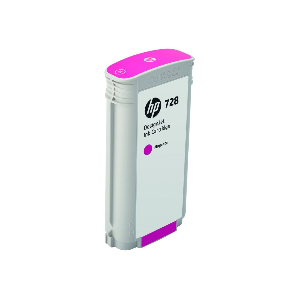 HP 728 - magenta - original - DesignJet - ink cartridge (F9J66A)