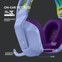 Слушалки Gaming Безжични Logitech G733, Ултралеки, Lightsync RGB, Lilac