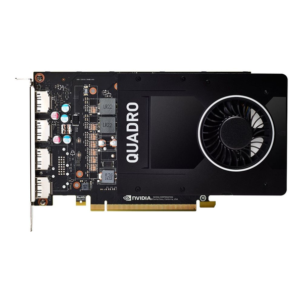NVIDIA Quadro P2000 - graphics card - Quadro P2000 - 5 GB (VCQP2000BLK-1)