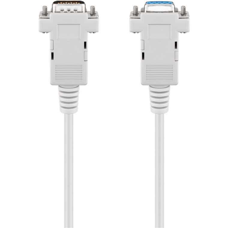 Goobay 50224 D-SUB apa - D-SUB anya hosszabbító kábel - Fehér (1.2m) (50224)