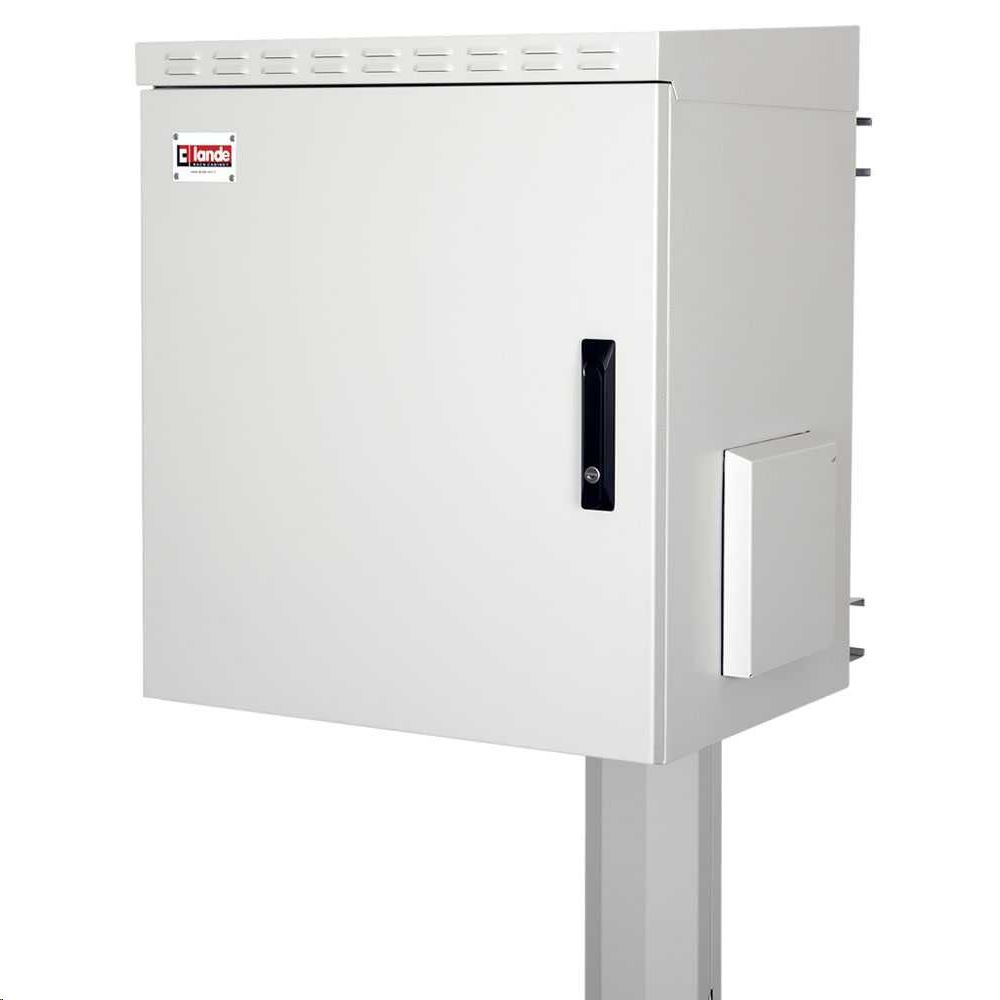 Lande SAFEbox 12U 19" fali rack szekrény szürke (LN-SBO-IP5512U6045-LG) (LN-SBO-IP5512U6045-LG)