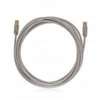 KELine Kategória 6A, 10Giga patch kábel STP, 15 m, LSOH halogénmentés, szürke (KEL-C6A-P-150)