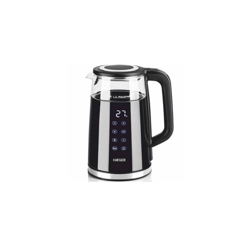 Haeger EK-DIG.028A 1.7L Vízforraló - Fekete (EK-DIG.028A)