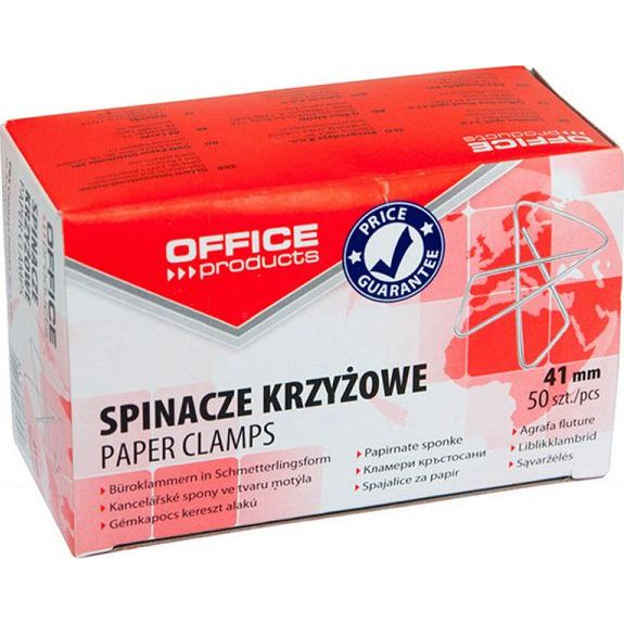  Staples Spinacze krzyżowe 41mm 50/p