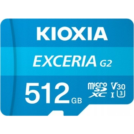 Kioxia LMEX2L512GG2 512 GB MicroSDHC UHS-III Class 10 Memóriakártya