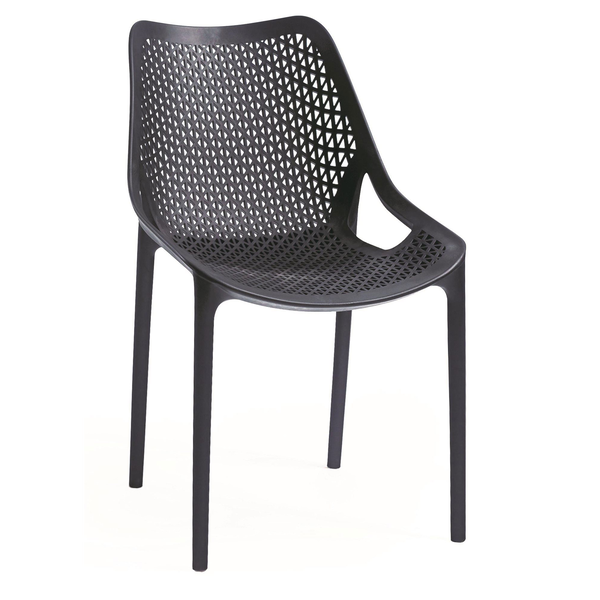 ROJAPLAST BILROS kerti szék, fekete